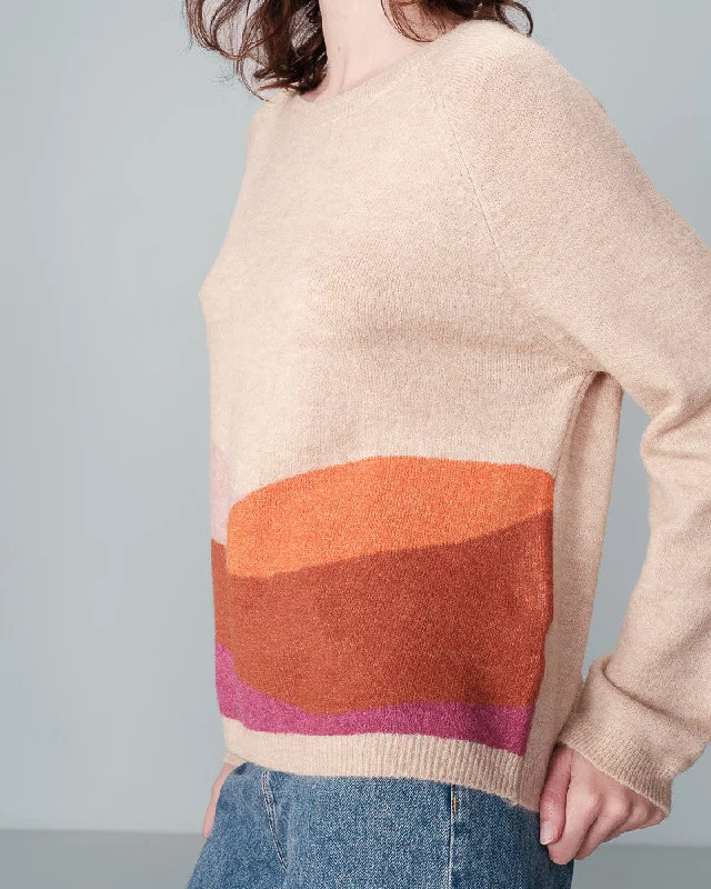 Pullover Nady Beige Cashmere Luxurious Pullover