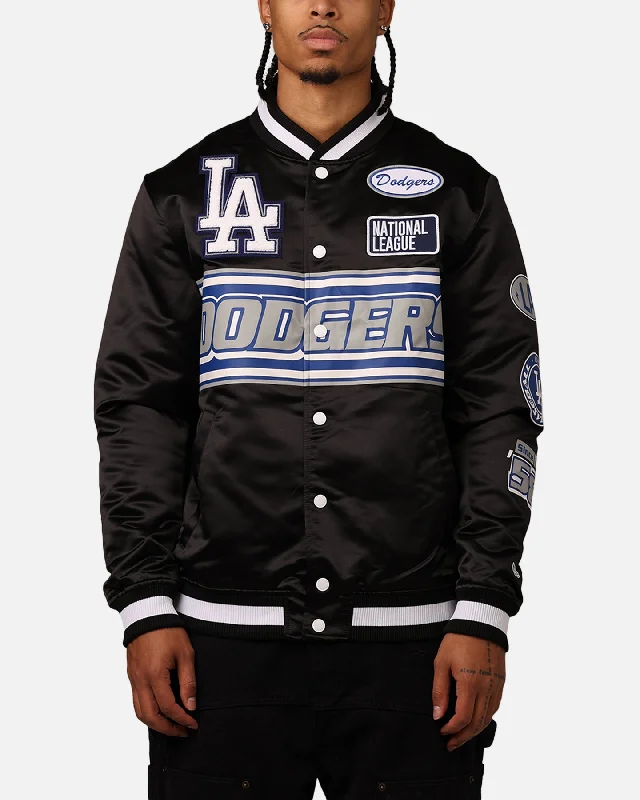 New Era Los Angeles Dodgers 2024 Rally Drive Jacket Black/White Faux Fur Fabric Real Fur Fabric Shearling Fabric New Era Los Angeles Dodgers 2024 Rally Drive Jacket Black/White Faux Fur Fabric Real Fur Fabric Shearling Fabric