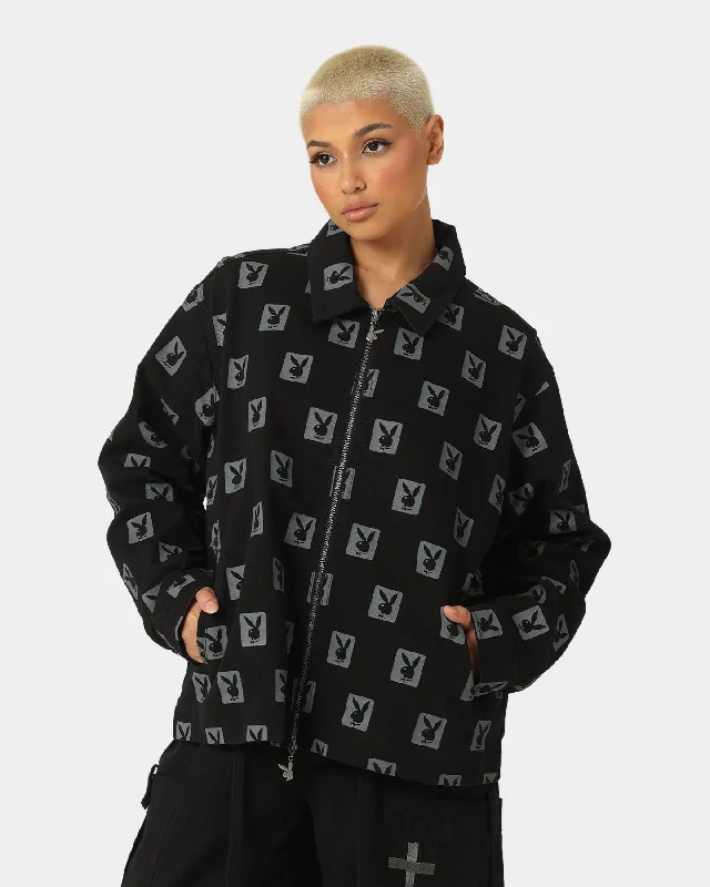 Playboy By CK Poker Jacket Black Collared Jacket Crew Neck Jacket Turtle Neck Jacket Playboy By CK Poker Jacket Black Collared Jacket Crew Neck Jacket Turtle Neck Jacket
