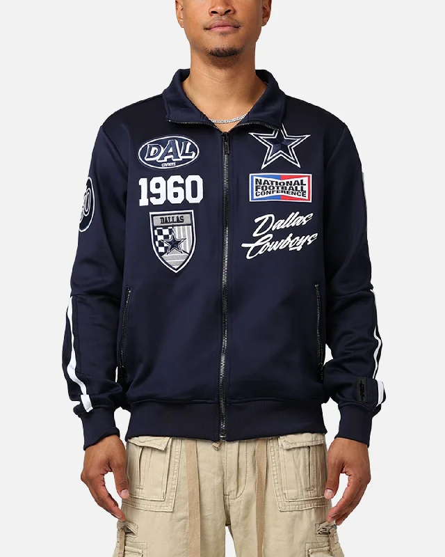 Pro Standard Dallas Cowboys Fast Lane Track Jacket Midnight Navy Quilted Jacket Puffer Jacket Insulated Jacket Pro Standard Dallas Cowboys Fast Lane Track Jacket Midnight Navy Quilted Jacket Puffer Jacket Insulated Jacket