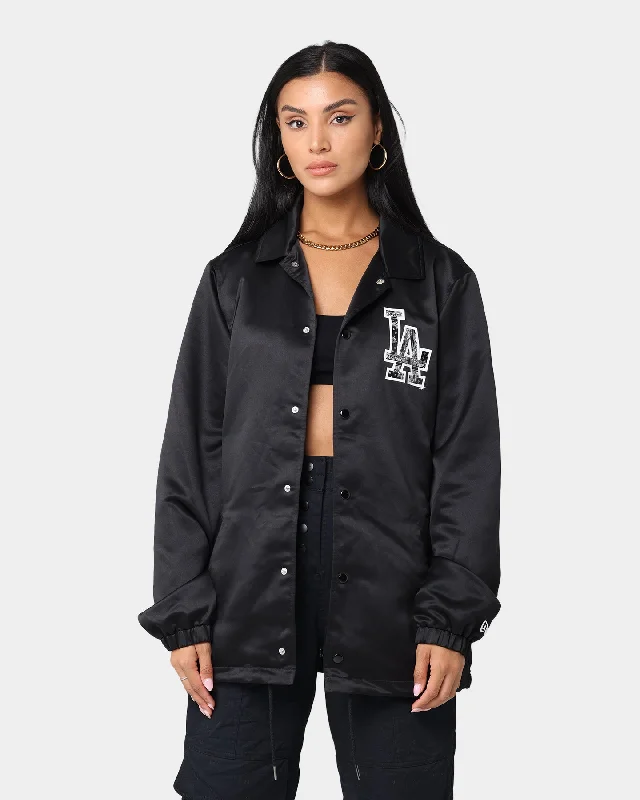 New Era Los Angeles Dodgers Paisley Coach Jacket Black Bomber Jacket Anorak Windbreaker New Era Los Angeles Dodgers Paisley Coach Jacket Black Bomber Jacket Anorak Windbreaker