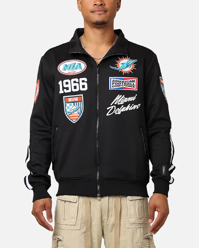 Pro Standard Miami Dolphins Fast Lane Track Jacket Black Corduroy Jacket Velvet Jacket Brocade Jacket Pro Standard Miami Dolphins Fast Lane Track Jacket Black Corduroy Jacket Velvet Jacket Brocade Jacket