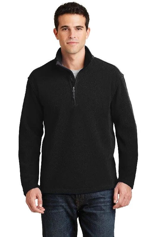 Port Authority Value Fleece 1/4-Zip Pullover. F218 Short Sleeve Top