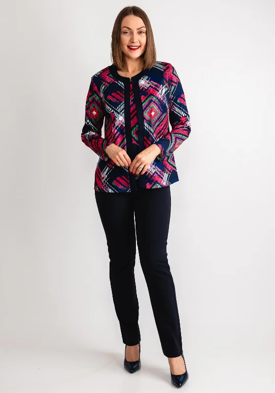 Avalon Navy Abstract Diamond Print Jacket and Top Twinset, Navy Multi Herringbone Jacket Checkered Jacket Solid Jacket Avalon Navy Abstract Diamond Print Jacket and Top Twinset, Navy Multi Herringbone Jacket Checkered Jacket Solid Jacket