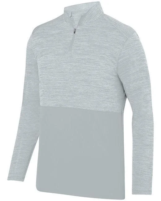Augusta Sportswear Adult Shadow Tonal Heather Quarter-Zip Pullover AG2908 Hooded Pullover Sweater