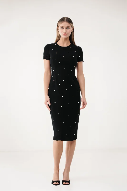 Pearl embellised Vintage dress