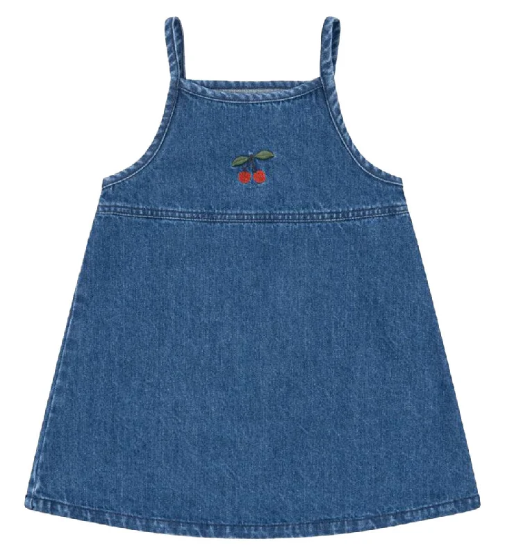 ( KS101583) Dress - Magot - Denim Blue