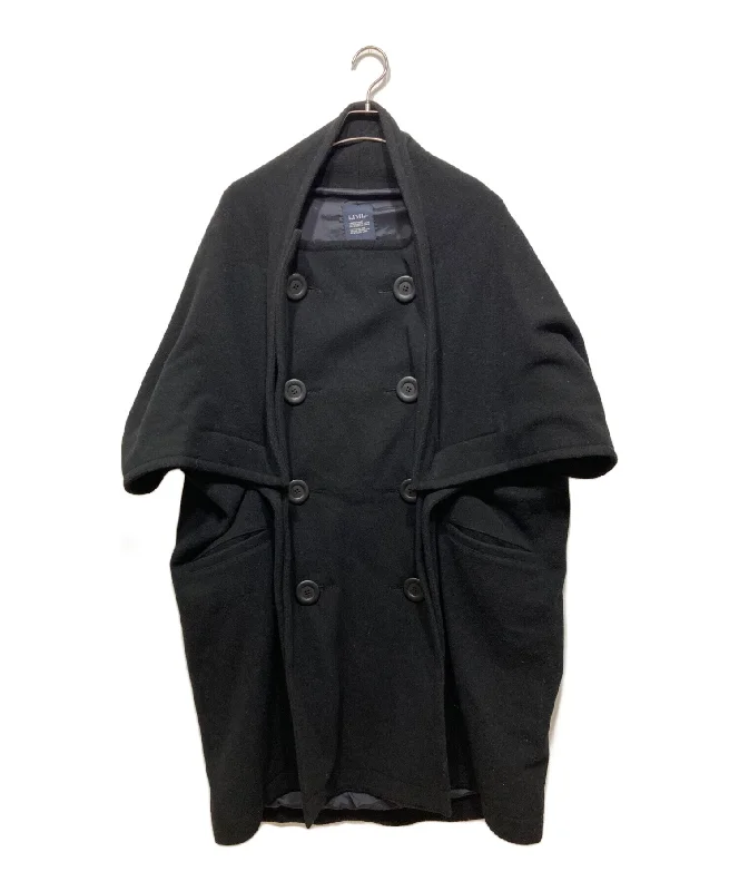 [Pre-owned] LIMI feu deformed wool coat LC-C08-105 Wool Cashmere Tweed