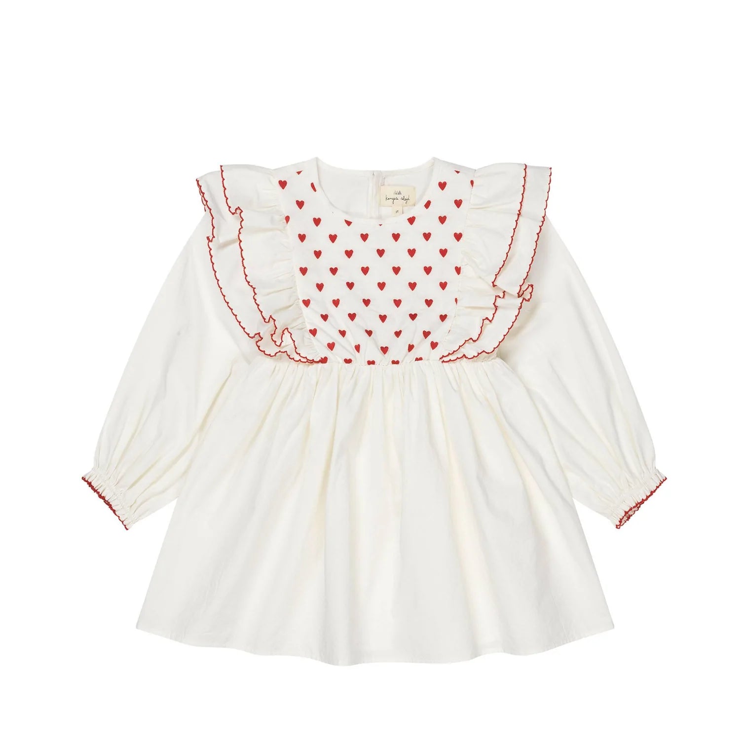 (KS6364) Coeur Dress - White