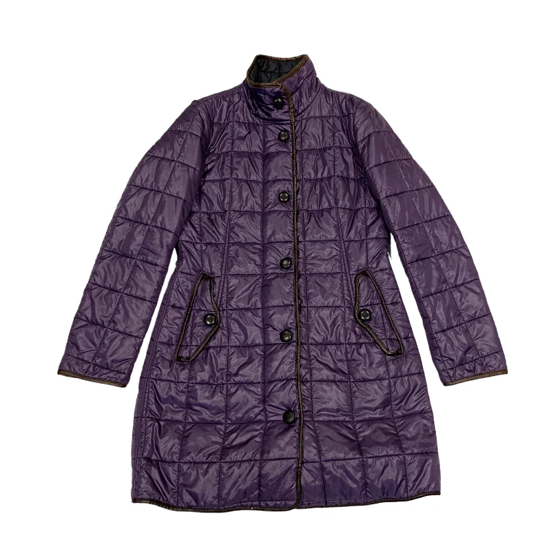Fay Womens Mid Length Quilted Coat | Vintage High End Luxury Polyamid Purple VTG Turtleneck Jacket Crew Neck Jacket V-Neck Jacket Fay Womens Mid Length Quilted Coat | Vintage High End Luxury Polyamid Purple VTG Turtleneck Jacket Crew Neck Jacket V-Neck Jacket