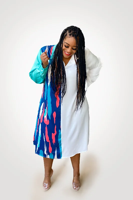 Half Abstract Dress