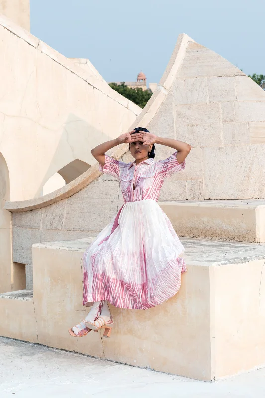 Coral Pink Morning Dress