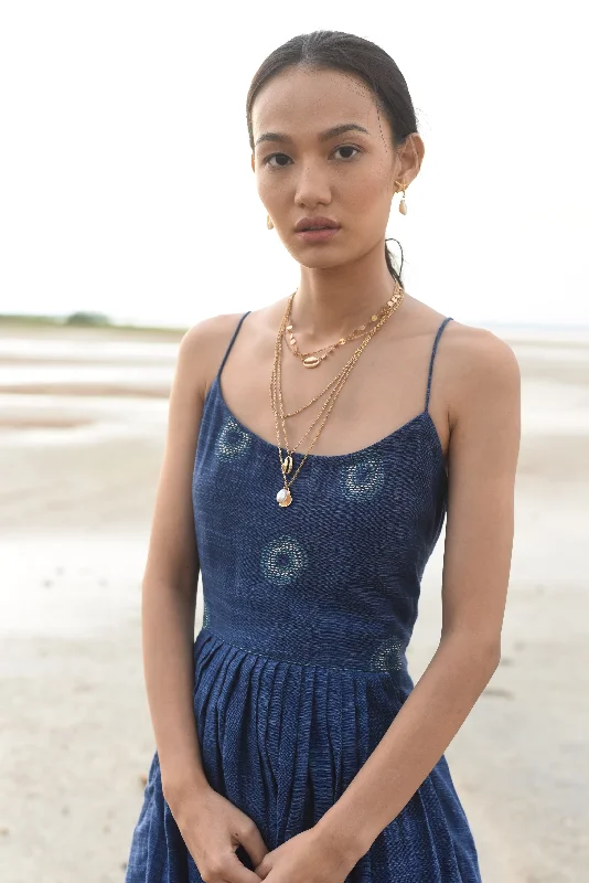 Navy Blue Marine Life Dress