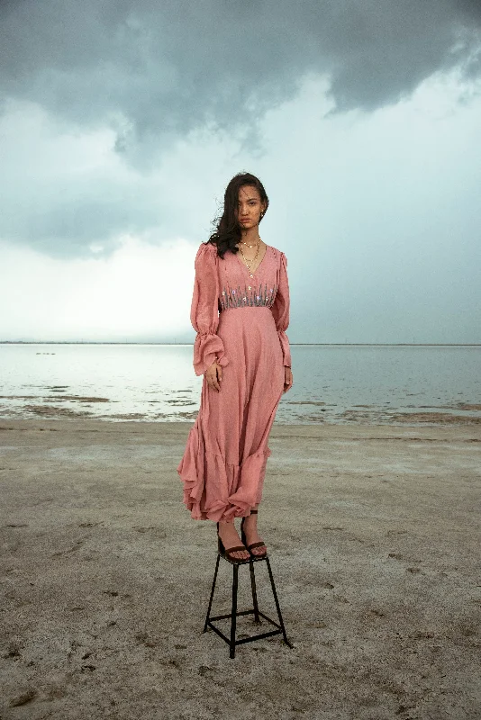 ROUGE CORAL DRESS