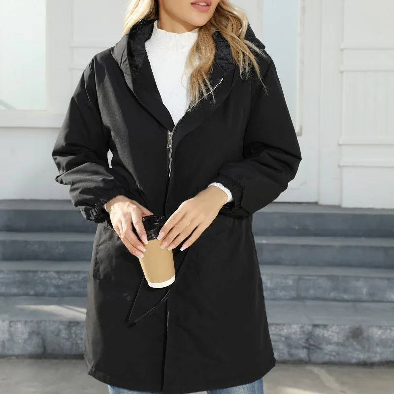 Yipinpay Size Women's Dress With Hat And Velvet Trench Coat Medium And Long Style Coat Spring And Autumn New Style Charge Dress Girl A-Line Ball Gown Mermaid Yipinpay Size Women's Dress With Hat And Velvet Trench Coat Medium And Long Style Coat Spring And Autumn New Style Charge Dress Girl A-Line Ball Gown Mermaid