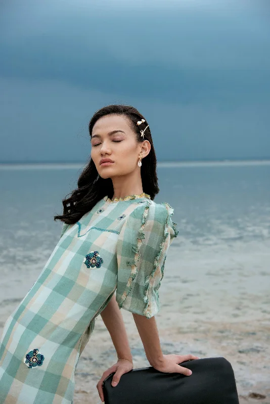 CORAL REEFS SILK DRESS