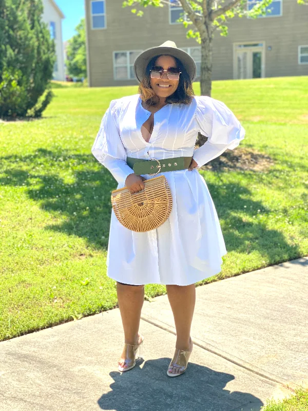 Classic White Dress