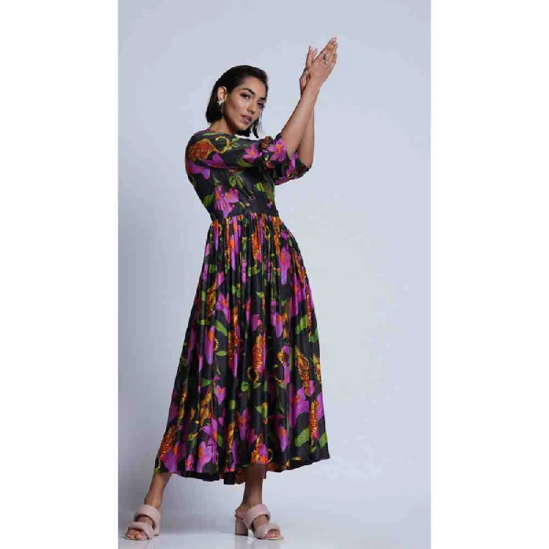 Ekastories Victoria Print Dress