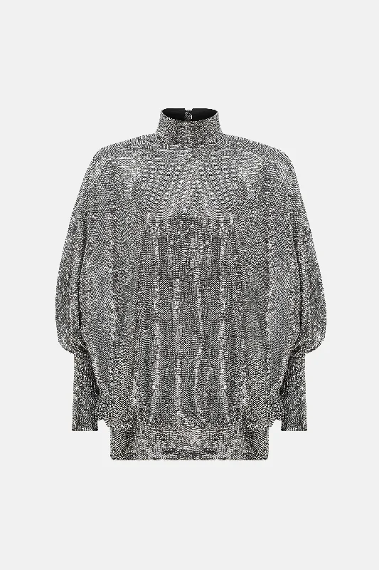LUST DRESS / SHINY GREY