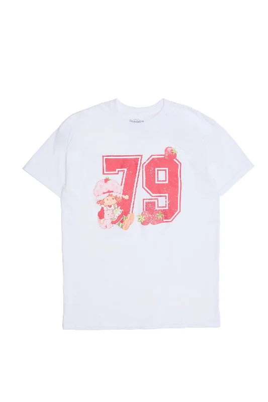 Strawberry Shortcake 79 Graphic Relaxed Tee Boxy Fit Fitted Loose