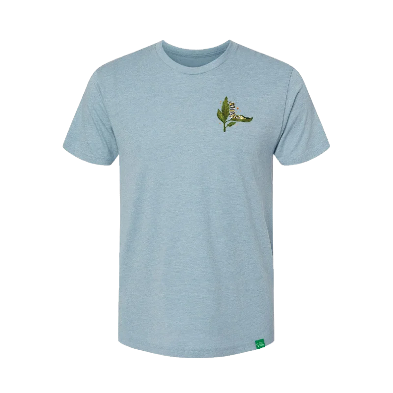 A Butterfly Is Born Unisex Triblend T-Shirt Mesh Canvas Denim