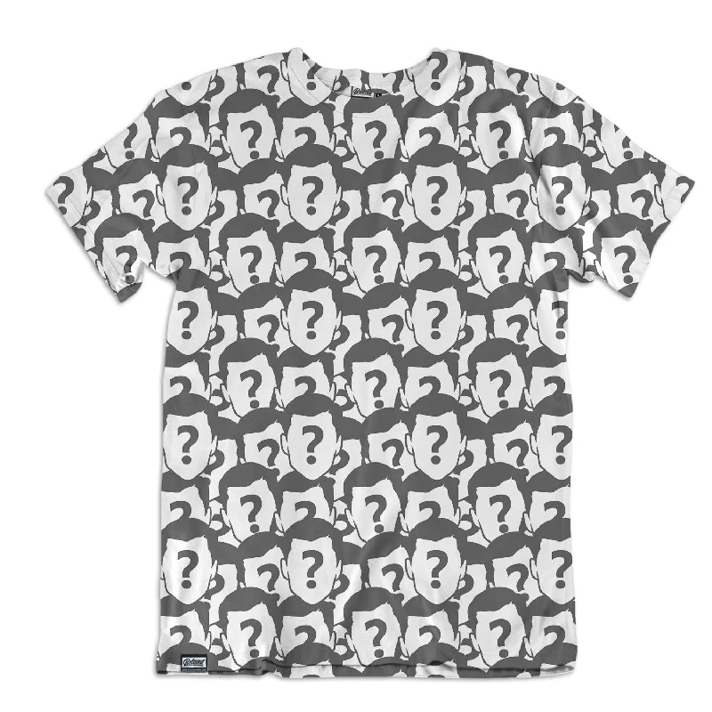 All Over Face Custom Unisex Tee Front Pockets Side Pockets Patch Pockets