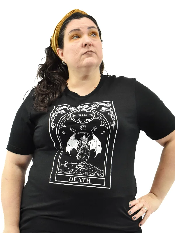 Death Tshirt THE PRETTY CULT Front Pockets Side Pockets Patch Pockets