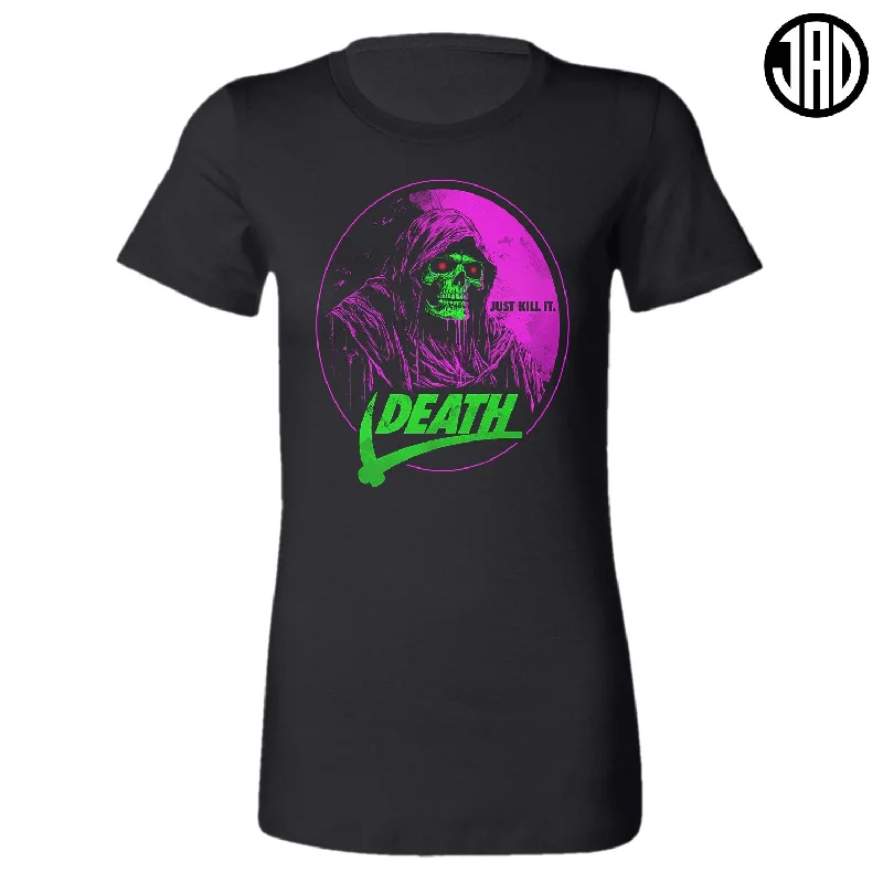 Just Kill It Death - Women's Tee Ribbed Striped Patterned