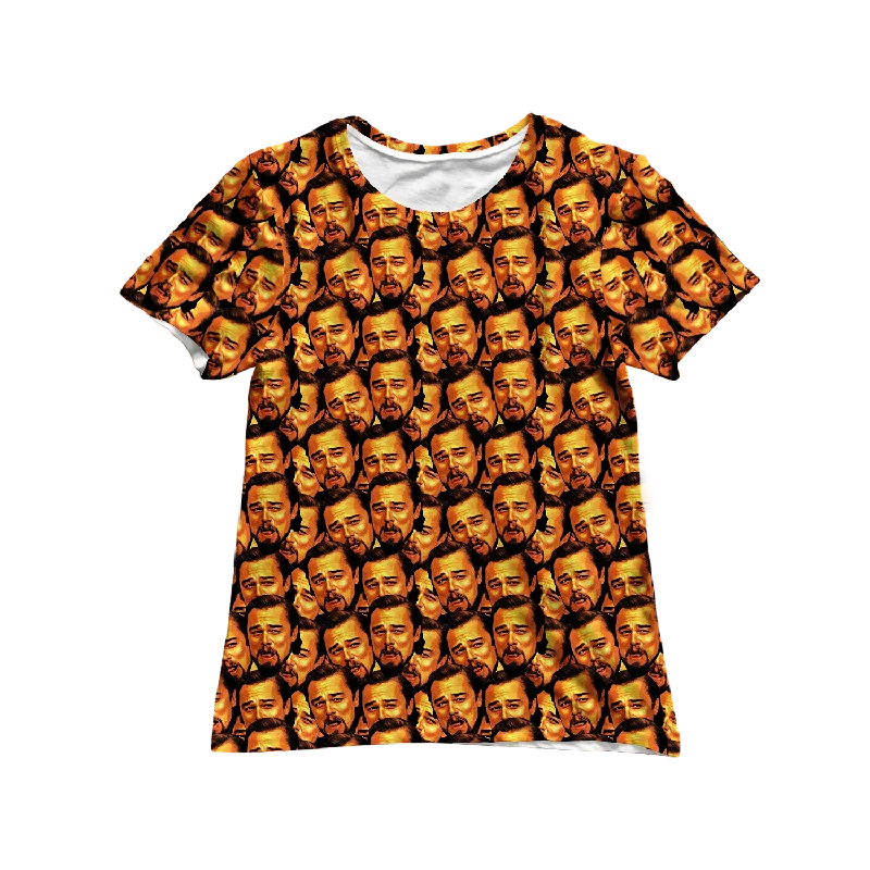 Leo Pattern Women's Tee Fashionable Trendy Casual