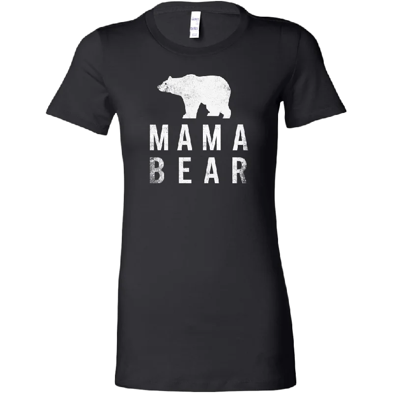 Mama Bear Women's T-Shirt Iron Safe Non-Iron Wrinkle Free