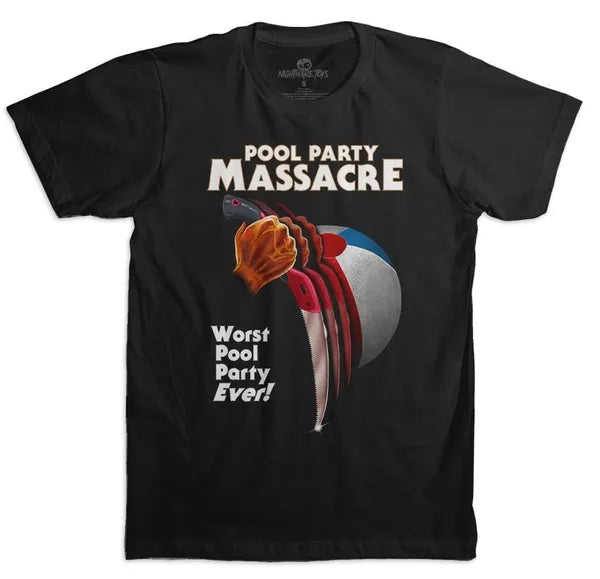 Nightmare Toys Exclusive - Pool Party Massacre Shirt Real Fur Shearling Chenille
