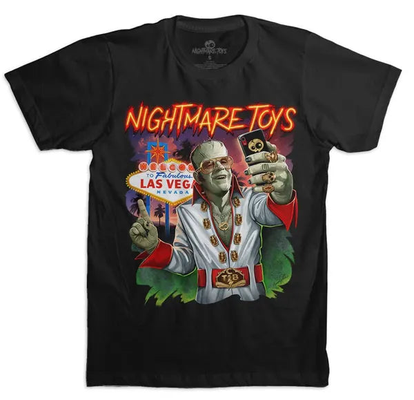 Nightmare Toys - Las Vegas Monster Selfie Shirt Anti-Pilling Machine Wash Handmade