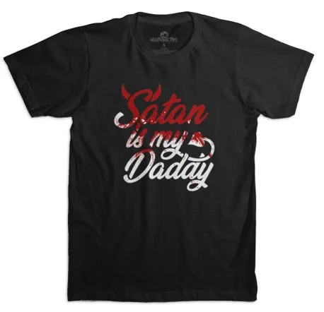 Nightmare Toys - Satan Is My Daddy Shirt Seamless Knitted Crochet