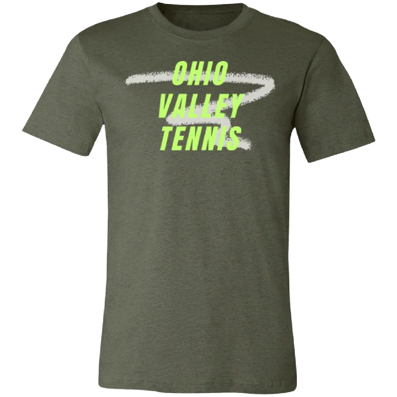 Ohio Valley Tennis  Unisex Jersey Tee Anti-Shrink Durable Soft