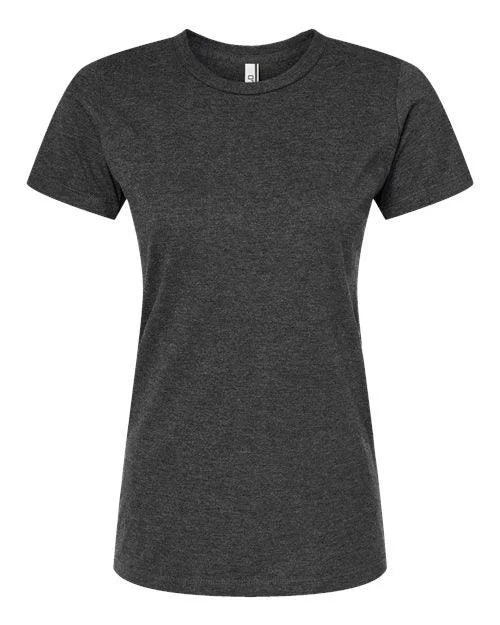 Tultex Women's Premium Cotton Blend T-Shirt 542 (Pack of 6) Graphic Embroidered Appliqued Tultex Women's Premium Cotton Blend T-Shirt 542 (Pack of 6) Graphic Embroidered Appliqued