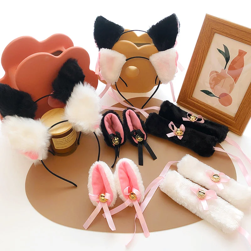 Cute cat ear headdress YV43793 Tunics Handmade artisanal