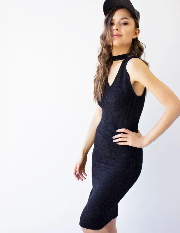 MABE DRESS- BLACK Tunics Brand named