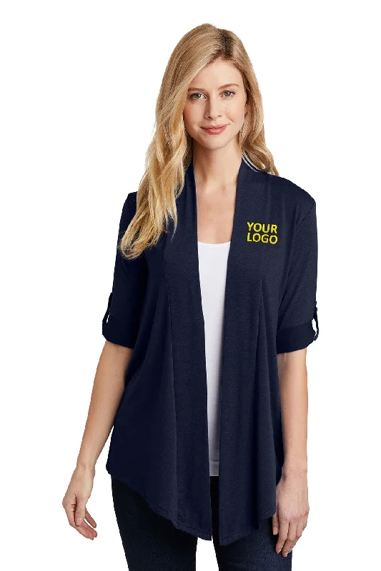 Port Authority Ladies Customized Concept Shrugs, Dress Blue Navy Tunics Essential wardrobe