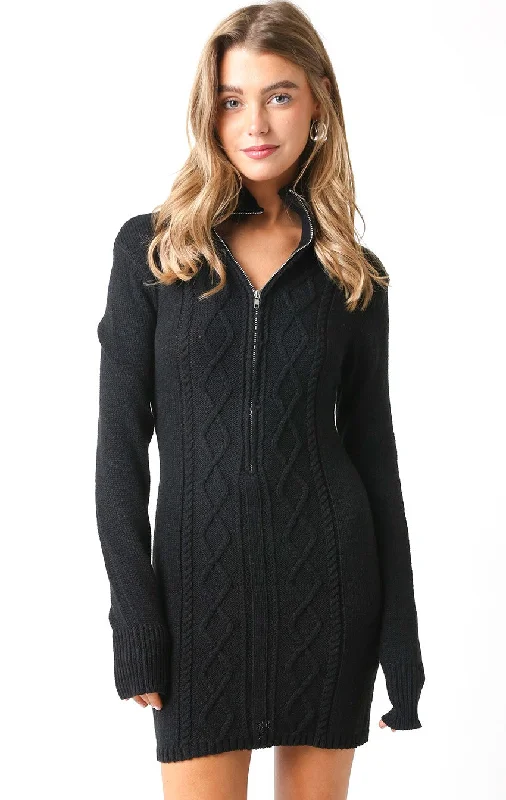 Hot To Go Dress- Black Tunics Versatile stylish