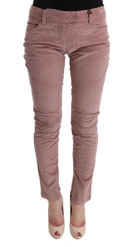 Ermanno Scervino Chic Pink Capri Cropped Trousers Trousers versatile functional