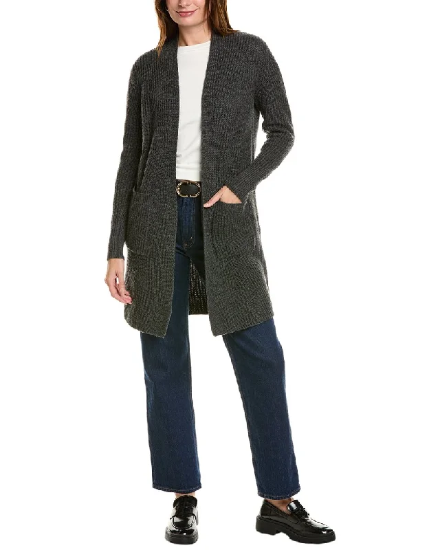 Forte Cashmere Rib Long Wool & Cashmere-Blend Cardigan Button Cardigan Zip Cardigan Pullover Cardigan Forte Cashmere Rib Long Wool & Cashmere-Blend Cardigan Button Cardigan Zip Cardigan Pullover Cardigan
