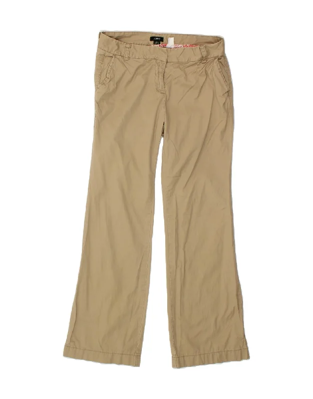 J. CREW Womens Low Fit Bootcut Chino Trousers US 4 Small W27 L28 Beige High Waist Slim Fit Ankle Length J. CREW Womens Low Fit Bootcut Chino Trousers US 4 Small W27 L28 Beige High Waist Slim Fit Ankle Length