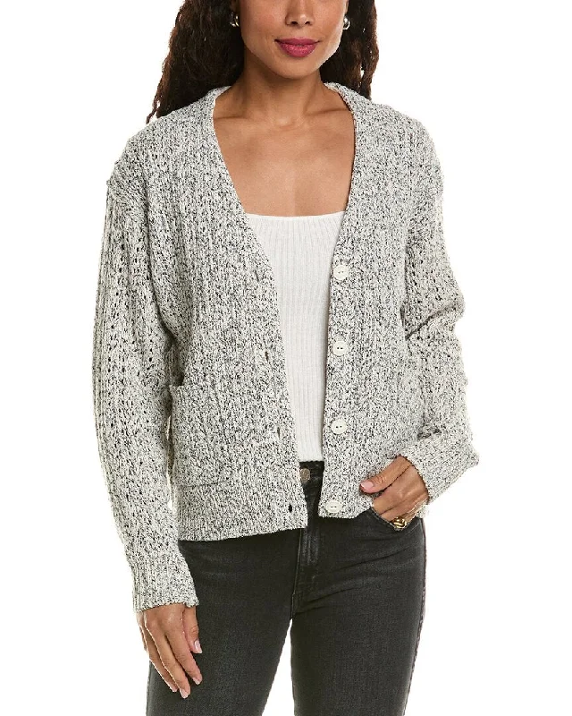 rag & bone Edie Cardigan Print Jacquard Patchwork