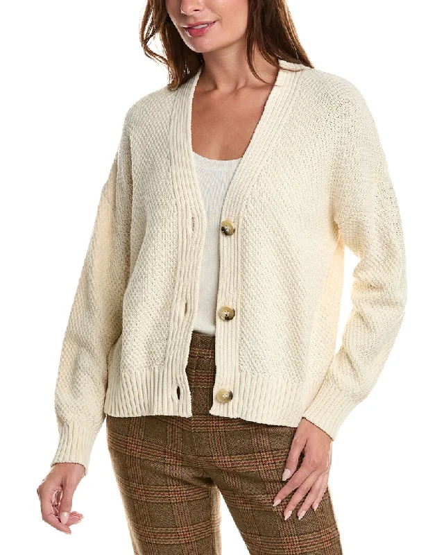 Weekend Max Mara Wales Cardigan Terry Blend Velvet Blend Canvas Blend