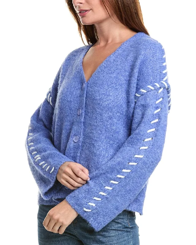 ANNA KAY Lachica Cardigan Patchwork Embroidered Appliqued