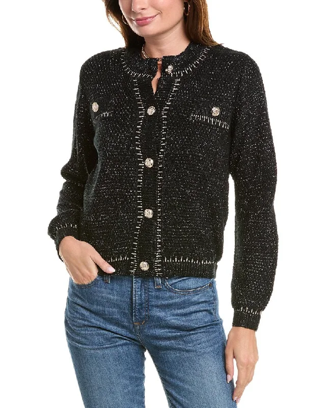 ANNA KAY Stellas Cardigan Ribbed Striped Patterned