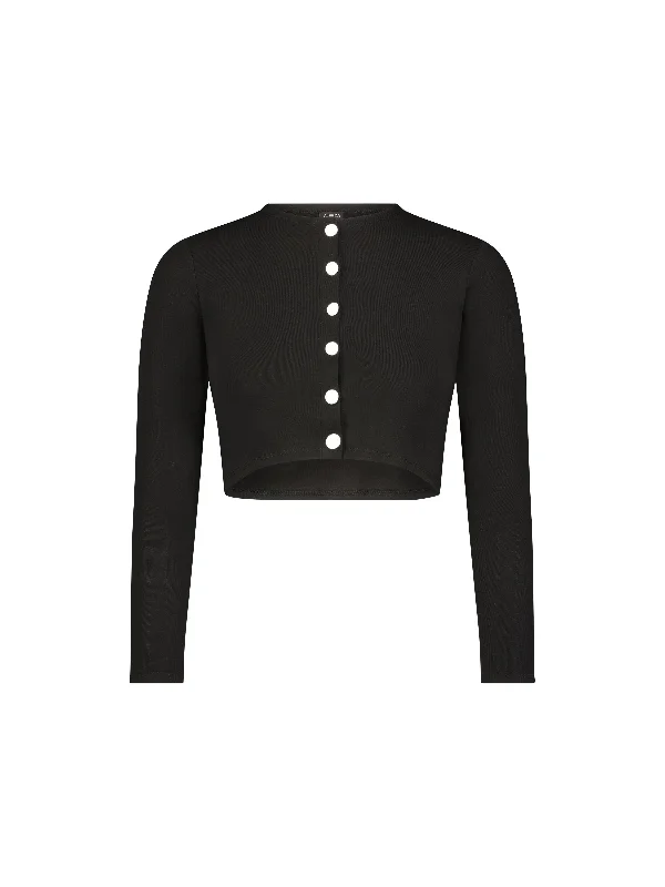 Bella Cardigan Zippered Buttoned Snapped