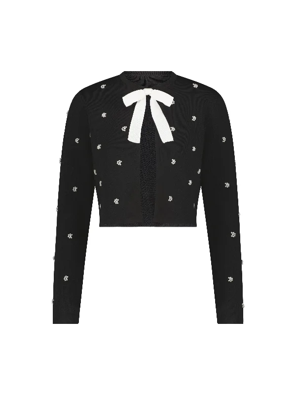Celeste Pearl Cardigan Cardigan Knitwear Sweater