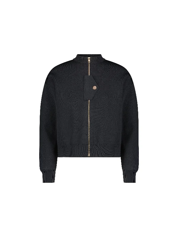 Helen Envelope Knit Cardigan Fitted Loose Oversized
