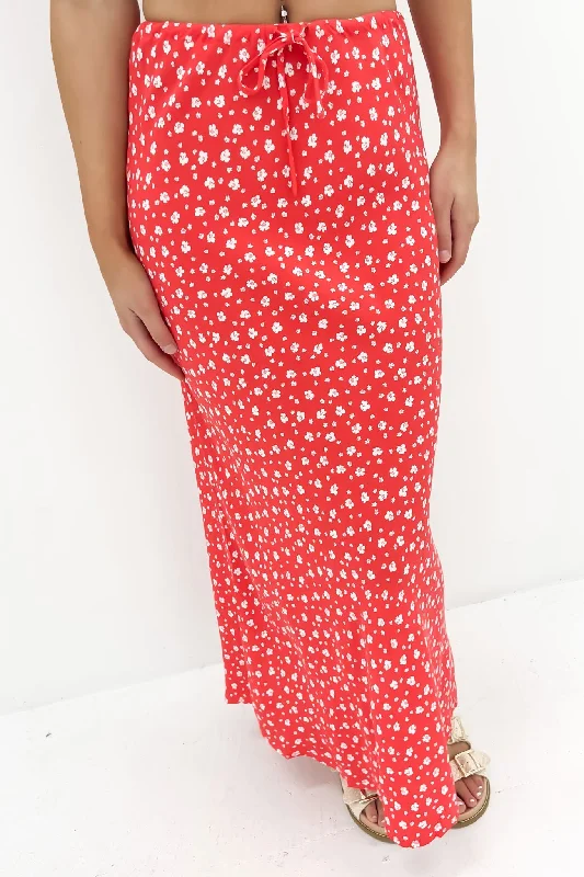 Gigi Floral Maxi Skirt Print tulle skirt dreamy